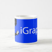 iGrapple Blue Koffiemok (Center)