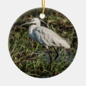 Igrid-visserij in Shallows Keramisch Ornament (Voorkant)