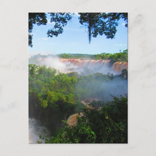 iguaçu herfsten argentina briefkaart (Voorkant)