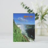 Iguacu herfsten Brazilië Briefkaart (Staand voorkant)
