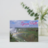 Iguacu herfsten, Brazilië Briefkaart (Staand voorkant)