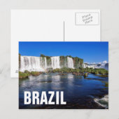 Iguacu-Herfsten (Cataratas do Iguacu) Briefkaart (Voorkant / Achterkant)