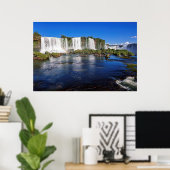 Iguacu-Herfsten (Cataratas do Iguacu) Poster (Thuiskantoor)
