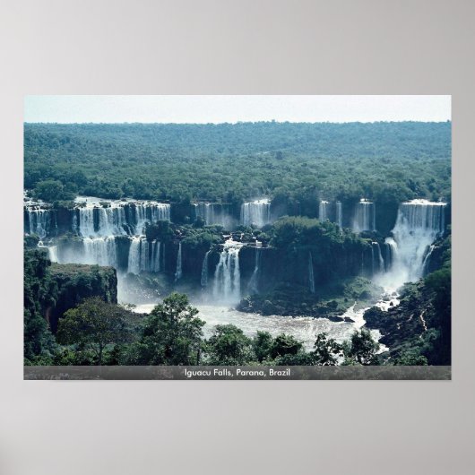 Iguacu Herfsten, Parana, Brazilië Poster (Voorkant)