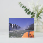 Iguacu Waterfall, Brazilië en Argentinië, Briefkaa Briefkaart (Staand voorkant)