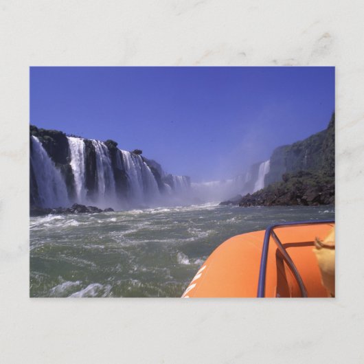 Iguacu Waterfall, Brazilië en Argentinië, Briefkaa Briefkaart (Voorkant)