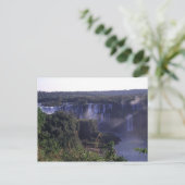 Iguacu Waterfall, Brazilië en Argentinië, Briefkaa Briefkaart (Staand voorkant)