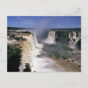 Iguacu-watervallen, Brazilië Briefkaart