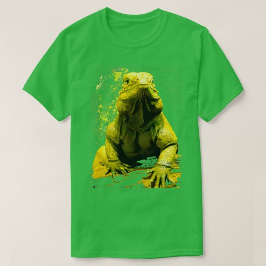 Iguana 33 t-shirt (Design voorkant)