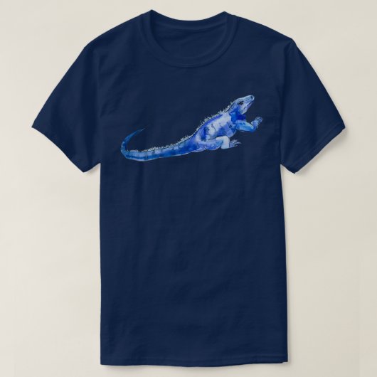 Iguana Azul Blue Iguana 2 T-shirt (Design voorkant)