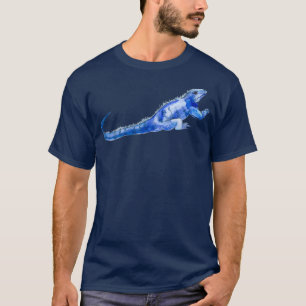 Iguana Azul Blue Iguana 2 T-shirt