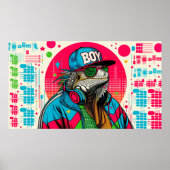 IGUANA B' BOY 9 POSTER (Voorkant)