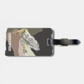 Iguana Bagagelabel (Achterkant horizontaal)