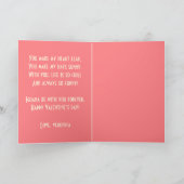 Iguana Be With You Schattigee grappige Valentijn Feestdagen Kaart (Binnen)