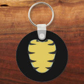 Iguana Belly Borst Kostuum Groen Schattige Iguana  Sleutelhanger (Voorkant)