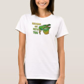 Iguana ben bij jou t-shirt (Voorkant)