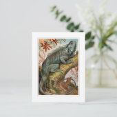 Iguana Briefkaart (Staand voorkant)
