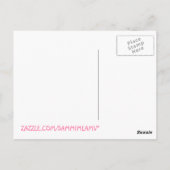 Iguana Briefkaart (Achterkant)