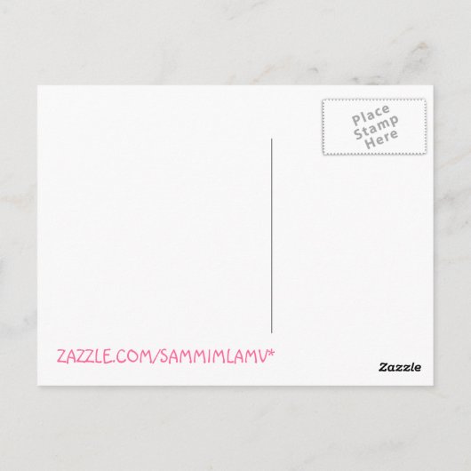 Iguana Briefkaart (Achterkant)