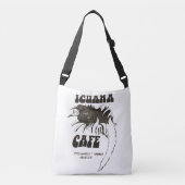 Iguana Cafe Crossbody Tas (Voorkant)