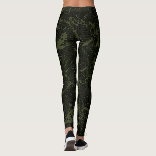 Iguana Camo Leggings (Achterkant)