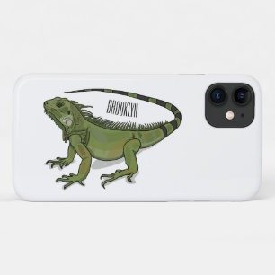 Iguana cartoon illustratie Case-Mate iPhone case