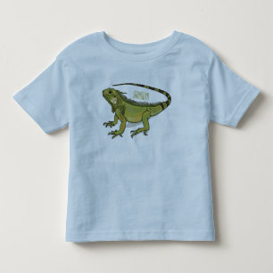 Iguana cartoon illustratie kinder shirts