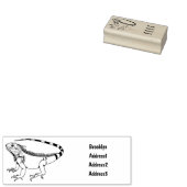 Iguana cartoon illustratie rubberstempel (Gestempeld)