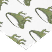Iguana cartoon illustratie tafelkleed (Gekanteld)