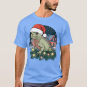 Iguana Christmas boy T-shirt (Voorkant)