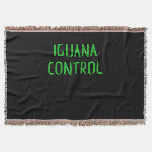 Iguana Control - Lover Pet Iguana Gift Deken