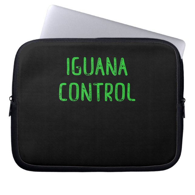 Iguana Control - Lover Pet Iguana Gift Laptop Sleeve (Voorkant)