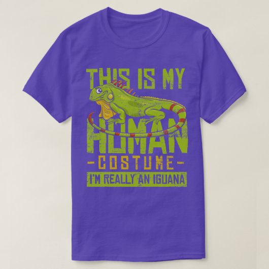 Iguana Costume T-shirt (Design voorkant)