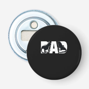 Iguana Dad Button Flesopener