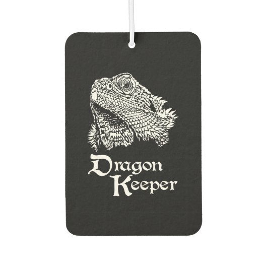 Iguana drakenhouder luchtverfrisser (Voorkant)