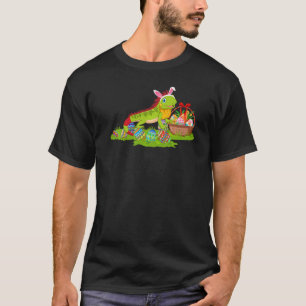 Iguana Easter Egg Hunting Bunny Iguana Easter Sund T-shirt