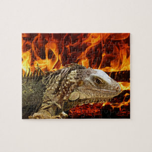 Iguana Fire Legpuzzel