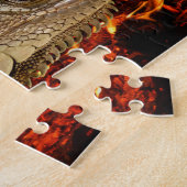 Iguana Fire Legpuzzel (Zijkant)