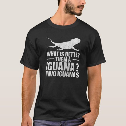 Iguana   Gecko Lizard Reptile Pet T-shirt (Voorkant)