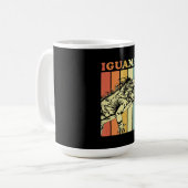 Iguana  Gift Koffiemok (Voorkant links)