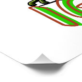 Iguana Gift | Reptiel Shirt | Mannen voor vrouwen Perfect Poster (Hoek)