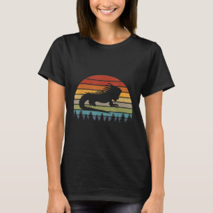 Iguana Graphic Retro Lizard Reptile Mannen Women K T-shirt