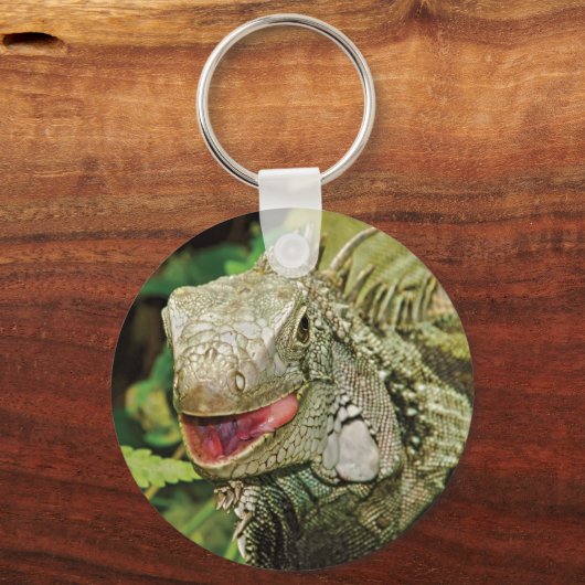 Iguana green sleutelhanger (Voorkant)