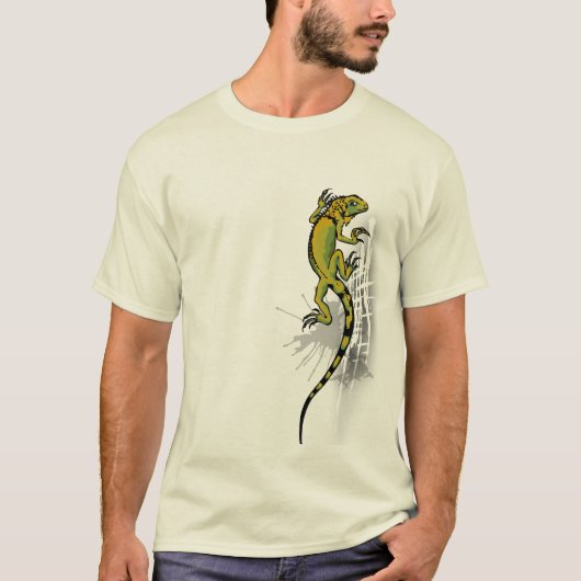 Iguana Green T-Shirt (Voorkant)