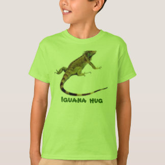 Iguana hug (ik wil een knuffel) t-shirt