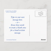 Iguana Hug You Briefkaarten (Achterkant)