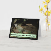 Iguana Humor-Weight Loss Kaart (Gele Bloem)