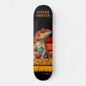 Iguana Hunter - De machtige kracht van Natuur Persoonlijk Skateboard (Voorkant)