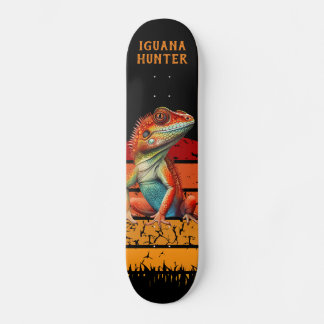 Iguana Hunter - De machtige kracht van Natuur Persoonlijk Skateboard