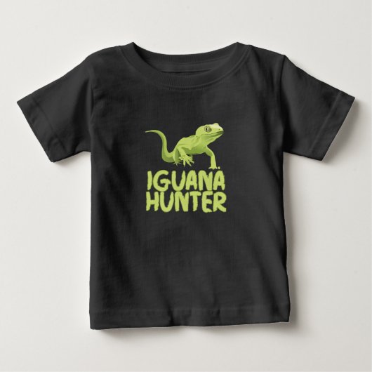 Iguana Hunter - Funny Iguana Reptile Lizard Pet (Voorkant)